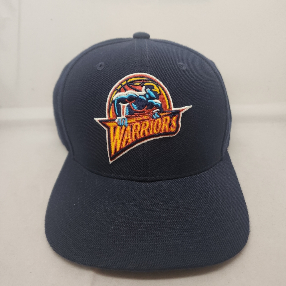 Mitchell & Ness NBA Golden State Warriors Throwback Snapback Hat (H)